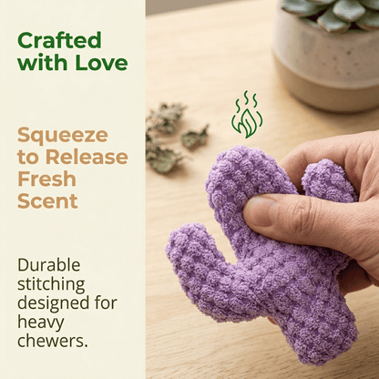 🎁Last Day Promotion 49% OFF🔥5pcHandmade Soft Cactus Kitten Chew Toys with Natural Catnip