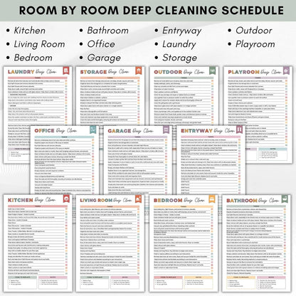 Last Day 49% OFF🔥🔥ADHD Cleaning & Organizing Toolkit - Chore Planner✔