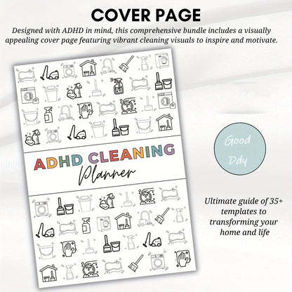 Last Day 49% OFF🔥🔥ADHD Cleaning & Organizing Toolkit - Chore Planner✔