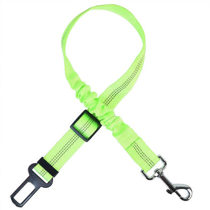 2-Pack Pet Dog & Cat Seat Belts for Cars, Adjustable Safety Leash/Harness Compatible with Vehicle Headrests