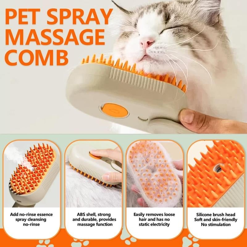 🔥Last Day 49% OFF✨Pet Steam Brush