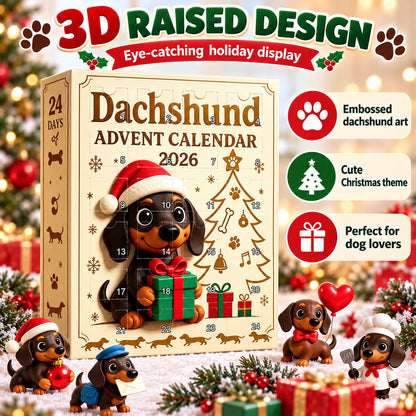 🐶🎄 Dachshund Advent Calendar — Unbox a Cute Pup Surprise Every Day Till Christmas!