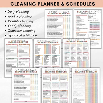 Last Day 49% OFF🔥🔥ADHD Cleaning & Organizing Toolkit - Chore Planner✔