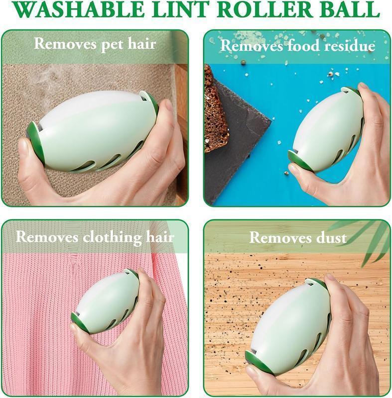 Reusable Pet Hair Remover Roller | No Sticky Sheets Needed