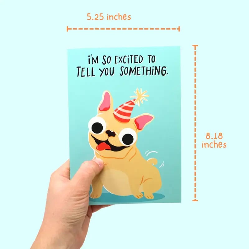 Farting Dog Birthday Card